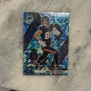 🔥 2025 Dalton Schultz Panini Mosaic Blue Prizm Rookie